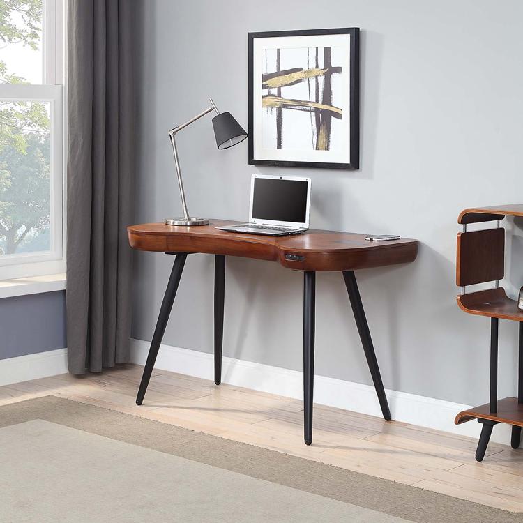 Jual San Francisco Smart Desk With Speakers And Wireless Charging in Walnut (PC711WAL)