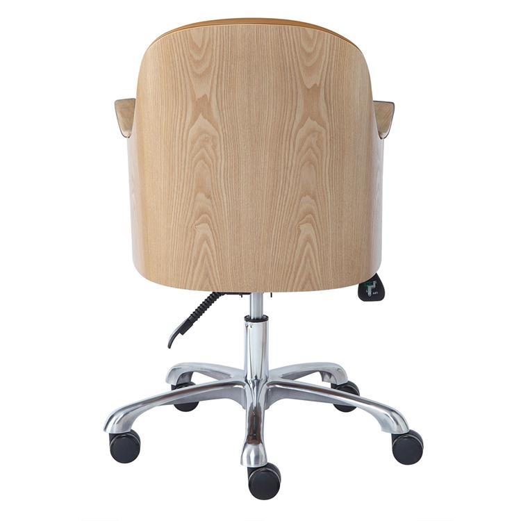 Jual San Francisco PC712 Executive Office Chair in Oak and Tan Leather