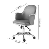 Jual San Francisco PC712 Executive Office Chair in Oak and Tan Leather