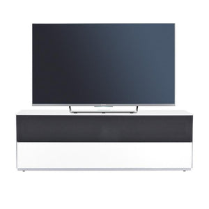 Optimum Project 1300FG Enclosed TV Cabinet with Half Fabric Front