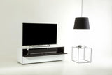 Optimum Project 1300FG Enclosed TV Cabinet with Half Fabric Front