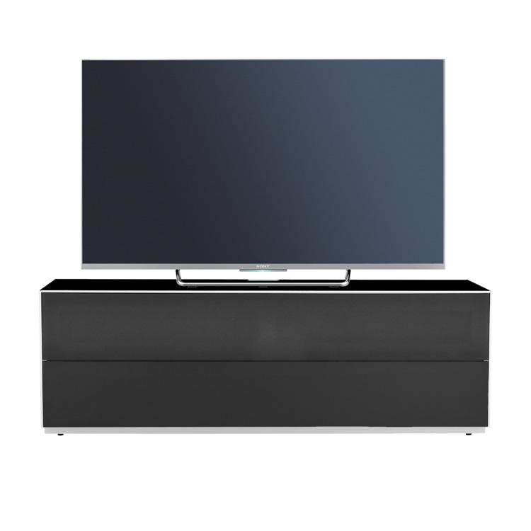 Optimum Project 1300FG Enclosed TV Cabinet with Half Fabric Front