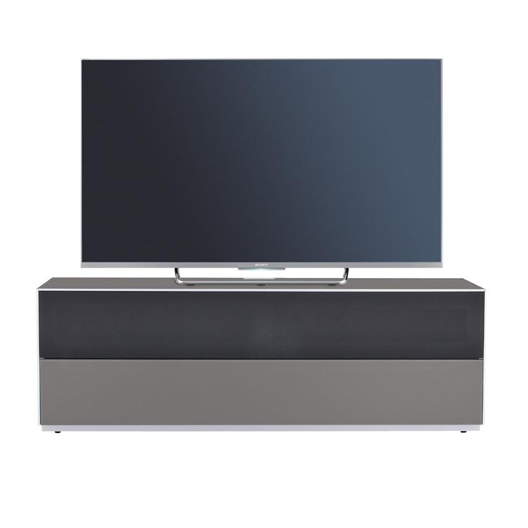 Optimum Project 1300FG Enclosed TV Cabinet with Half Fabric Front