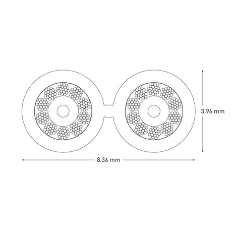 QED Pre-Terminated XT25 Speaker Cable Pair 2m (QE1460)