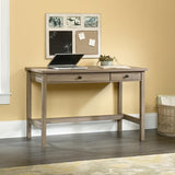 Teknik Office Salt Oak Effect Home office console style study desk with two stationery drawers (5418213)