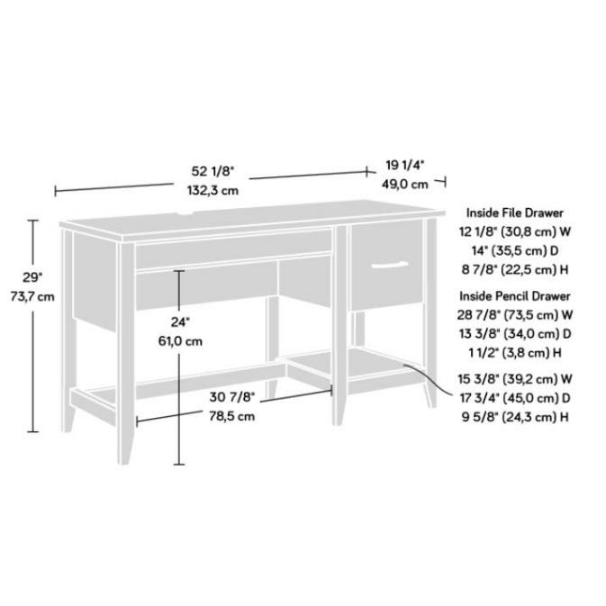 Teknik Summit Home Office Desk (5425015)
