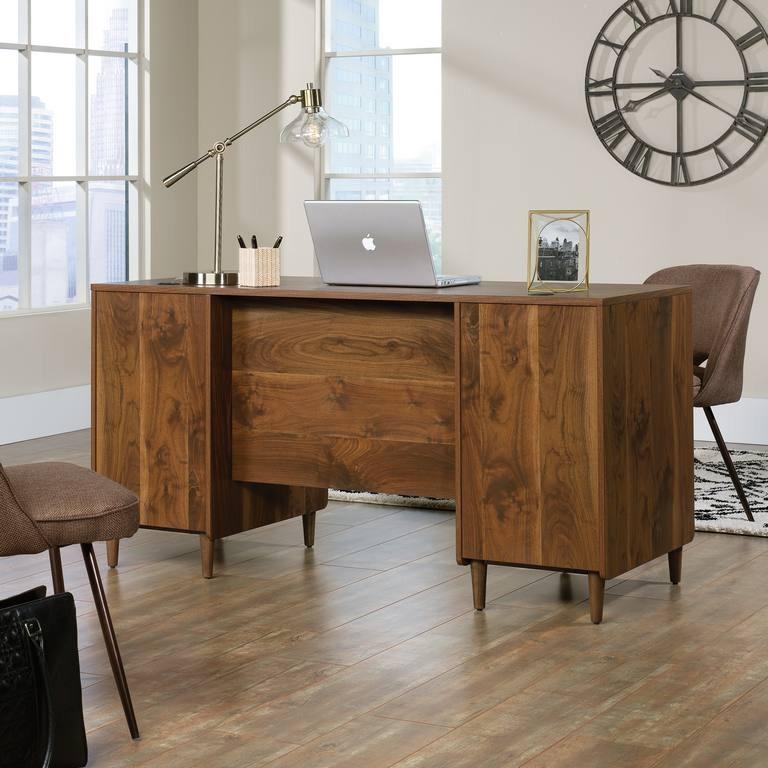 Teknik Clifton Place Executive Walnut Office Desk (5421113)