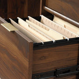 Teknik Clifton Place Executive Walnut Office Desk (5421113)