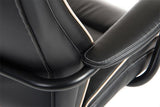 Teknik Goliath Duo Black Leather Heavy Duty Executive Chair (6925)
