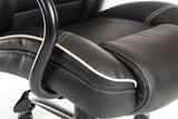 Teknik Goliath Duo Black Leather Heavy Duty Executive Chair (6925)