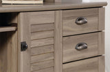 Teknik Louvre Hutch Office Desk (5415109)