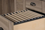 Teknik Louvre Hutch Office Desk (5415109)
