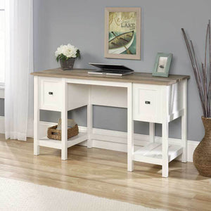 Teknik Shaker Style Soft White Office Desk (5418072)