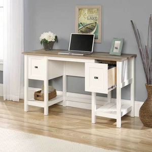 Teknik Shaker Style Soft White Office Desk (5418072)