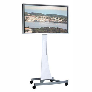 Unicol Axia AX15T Elegant High Level Display TV Trolley with Universal Mount for Screens up to 57 inch