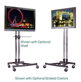 Unicol VSC1 Collapsible TV Trolley for Trade Shows and Exhibitions for Screens up to 57"
