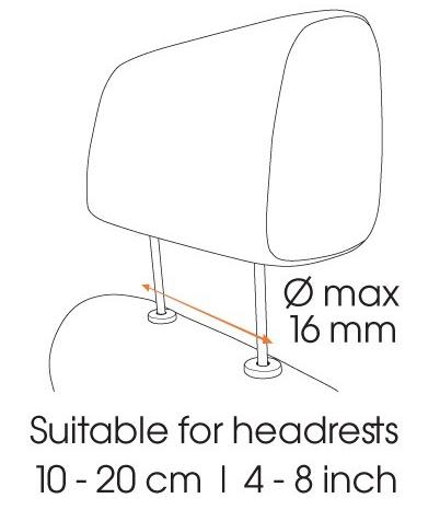 Vogel's Ringo TMS 1020 Universal Tablet Car Travel Mount