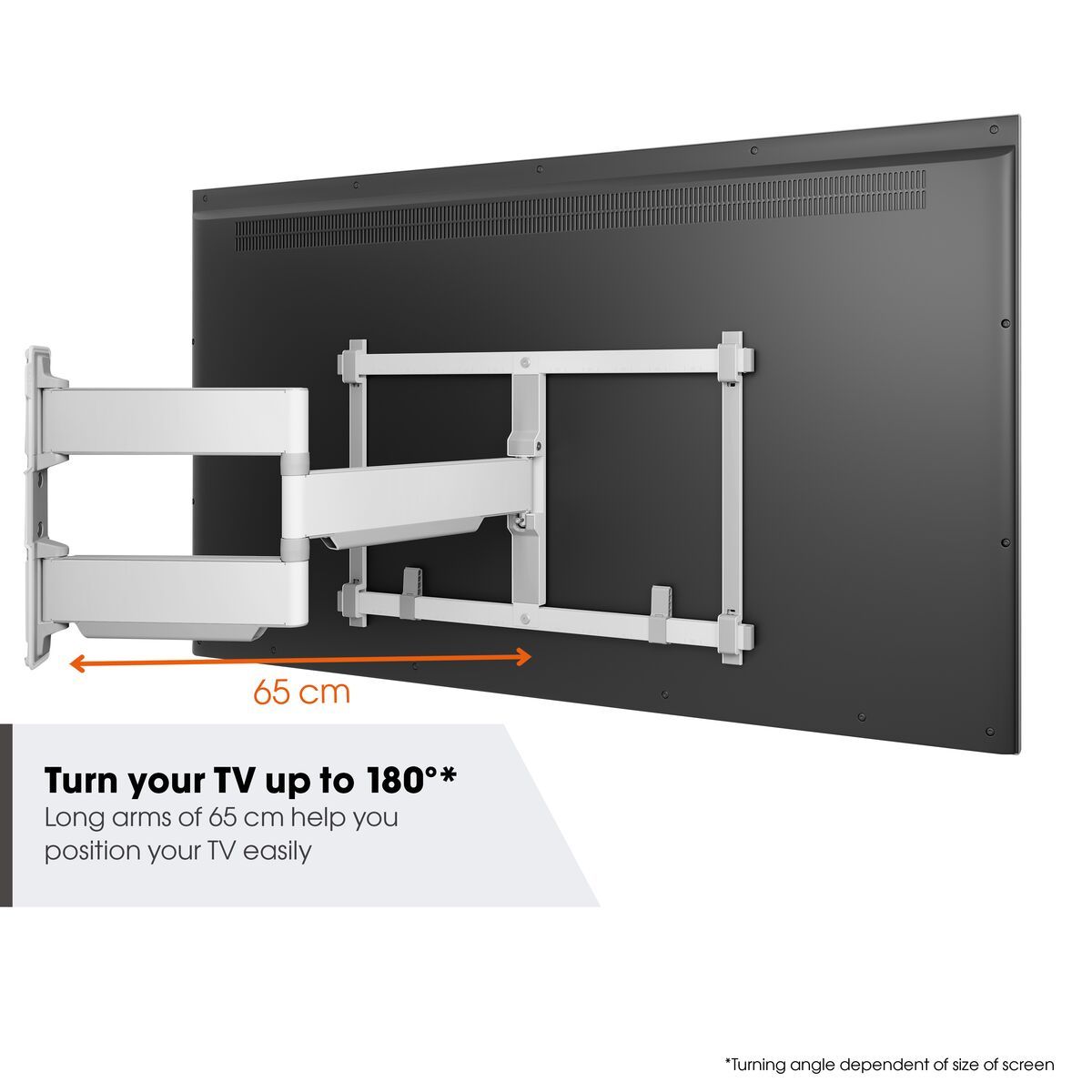 Vogels Elite TVM 5645 White Full Motion TV Wall Bracket