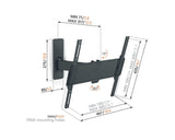 Vogels TVM 1425 TV (32-65") Single Arm Black TV Wall Bracket